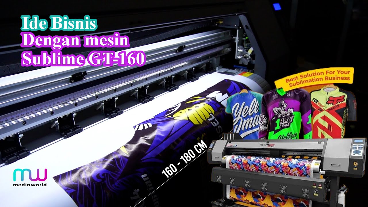IDE USAHA BAJU JERSEY DENGAN MESIN GT-160