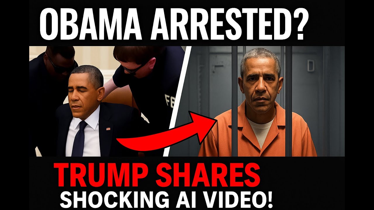 Obama Arrested? Trump Shares Shocking AI Video | Hindi  