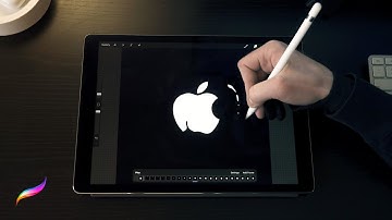 Liquid Apple-logo-animatie | Procreate-zelfstudie