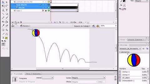 Animación por Interpolación de Movimiento con FLASH