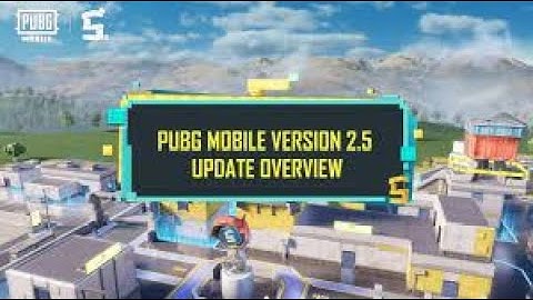PUBG MOBILE | 5th Anniversary Update Patch Notes