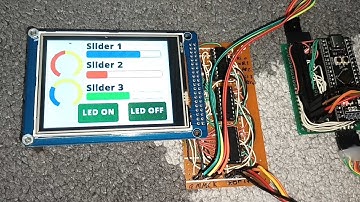 ILI9341 16 BIT TFT STM32 74HC595 STM32F401
