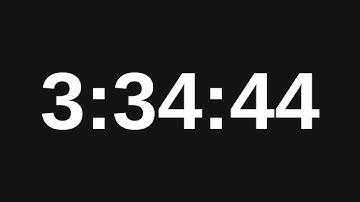 3 Hour 45 Minute Timer   225 Minute Countdown Timer1080p