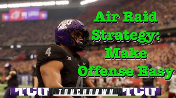 Air Raid Strategy: Progression Reads Make Offense Easy in EA College Football