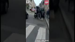 ???? Short : Un propriétaire d'Audi TT braque avec une arme des manifestants anti-Macron
