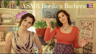 ASMR Barbershop 💈 Haircut & Hot Foam Shave by Puerto Rican Sisters 🇵🇷 *Real* Layered Sounds for 😴 screenshot 5