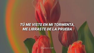 Video thumbnail of "Kairo Worship — Hermoso Momento [letras] // Tú me viste en mi tormenta, me libraste de la prueba"