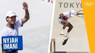 Nyjah Huston Olympic highlights in Tokyo 2020! 🛹🇺🇸