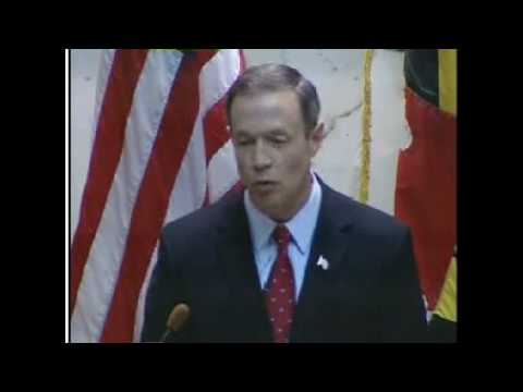 MD Gov O'Malley on Labor Issues