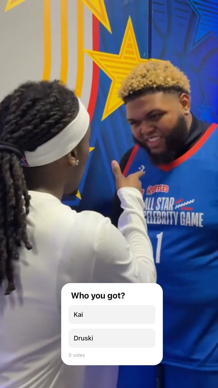 Who you got tonight for the 2025 #RufflesCelebGame Kai or Druski?