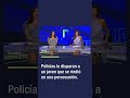 Policías le Disparan a un Joven que se Rindió en una Persecución