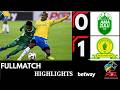 AmaZulu FC Vs Mamelodi Sundowns 0 1 Highlights