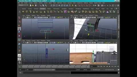 maya AK-47 speed modeling (lowpoly)