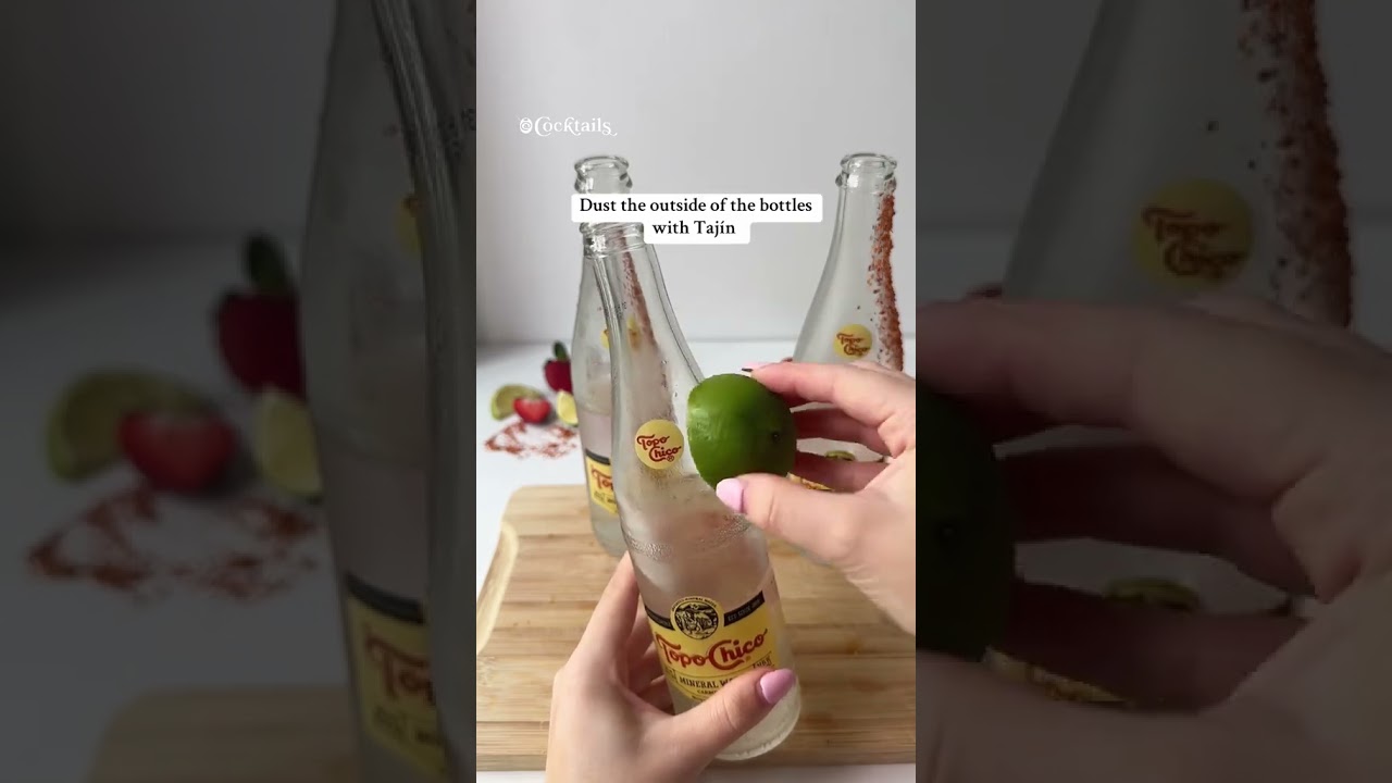 Strawberry Topo Chico Margarita's