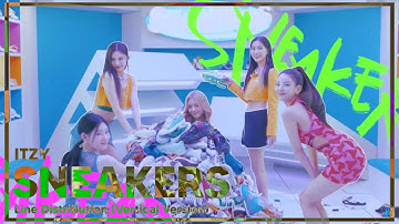 ITZY - SNEAKERS (Line distribution, Vertical Version) Requested