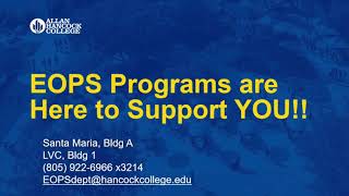 Famous EOPS/CARE/NextUp & CalWORKs Outreach Wealth