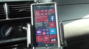 Windows Phone 8.1 Cortana personal assistant demo - Text message while on car bluetooth