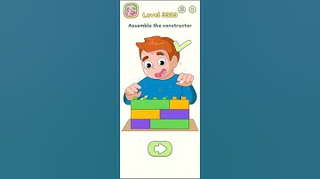 Dop 2 (Delete One Part) Level - 3323 Assemble the constructor #shorts #shortsfeed #viralshorts