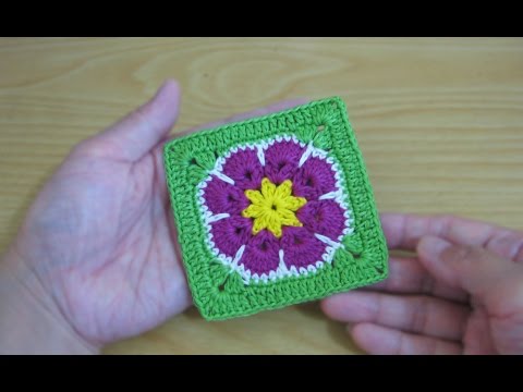 Crochet Tutorial Merajut Granny Square African Flower Youtube Crochet Tutorial Merajut Granny Square African Flower Youtube