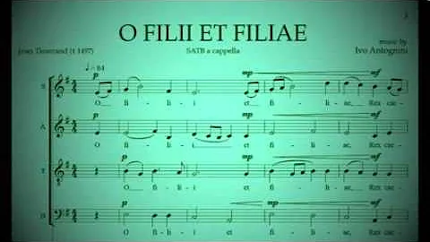 O FILII ET FILIAE  by Ivo Antognini