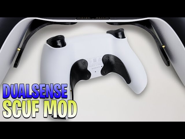 COMO INSTALAR PALANCAS TIPO SCUF EN EL MANDO DE LA PS5 // DUALSENSE SCUF  MOD 