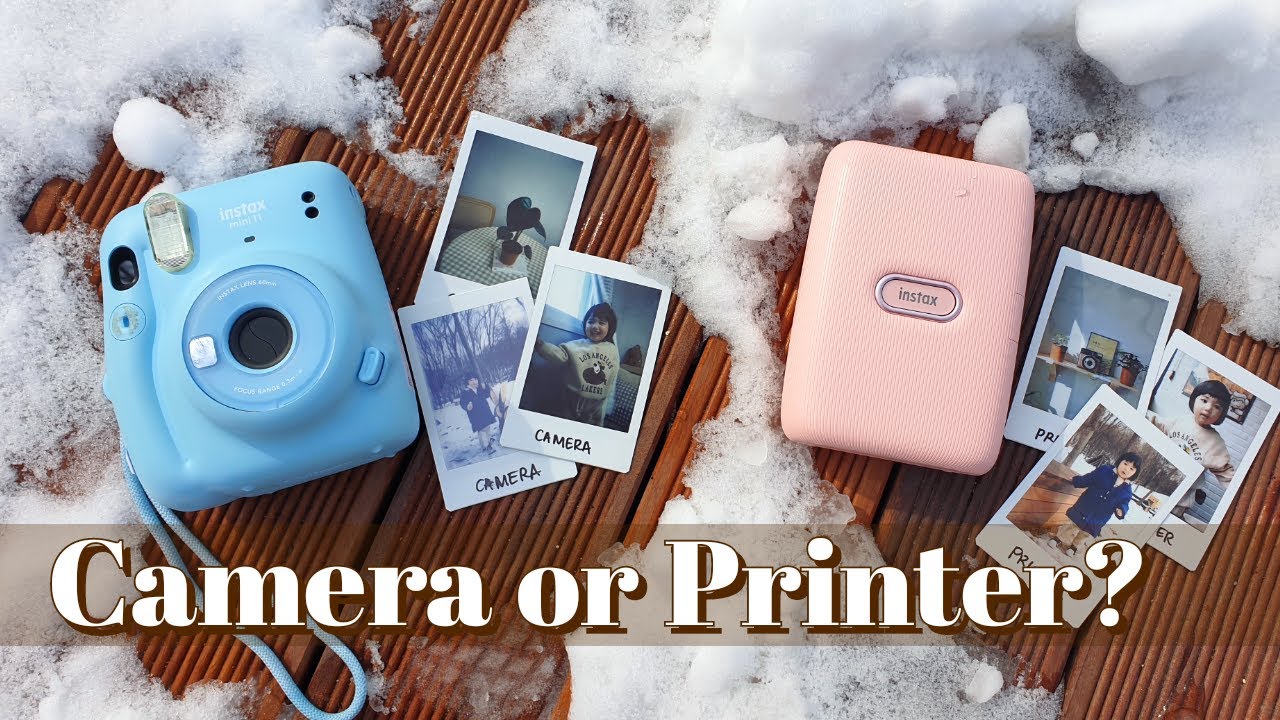 Fuji Instax vs. Polaroid Hi-Print portable printer review