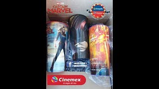 Vasos De Cinemex Capitana Marvel