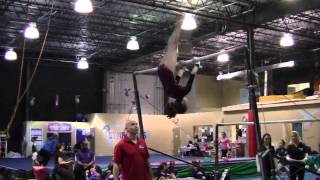 Amber Tylee 2013 flip into spring meet amityville elite gym level 6 bars