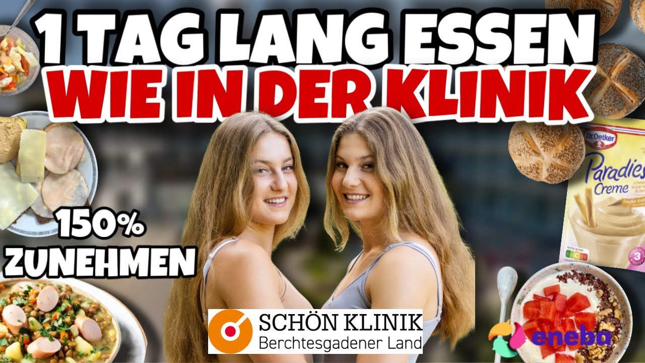 1 TAG ESSEN WIE IN DER SCHÖNKLINIK Berchtesgadener Land | ZUM ZUNEHMEN (150% Plan)🏥🍲🍞🧈