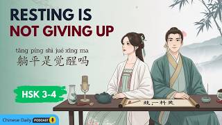 HSK 3-4 | 躺平是放弃还是觉醒？ | Is Lying Flat Giving Up or Waking Up | Chinese Daily Podcast
