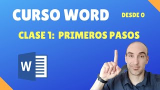 Curso de Word desde 0: Clase 1 Primeros pasos  2023  ⭐