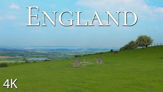 England in 4K | Beautiful Relaxing Picturesq Countryside | Sounds of Nature