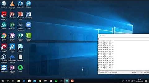Praktikum 6 Mikrokontroler (Sensor Jarak Serial Monitor dan LCD)
