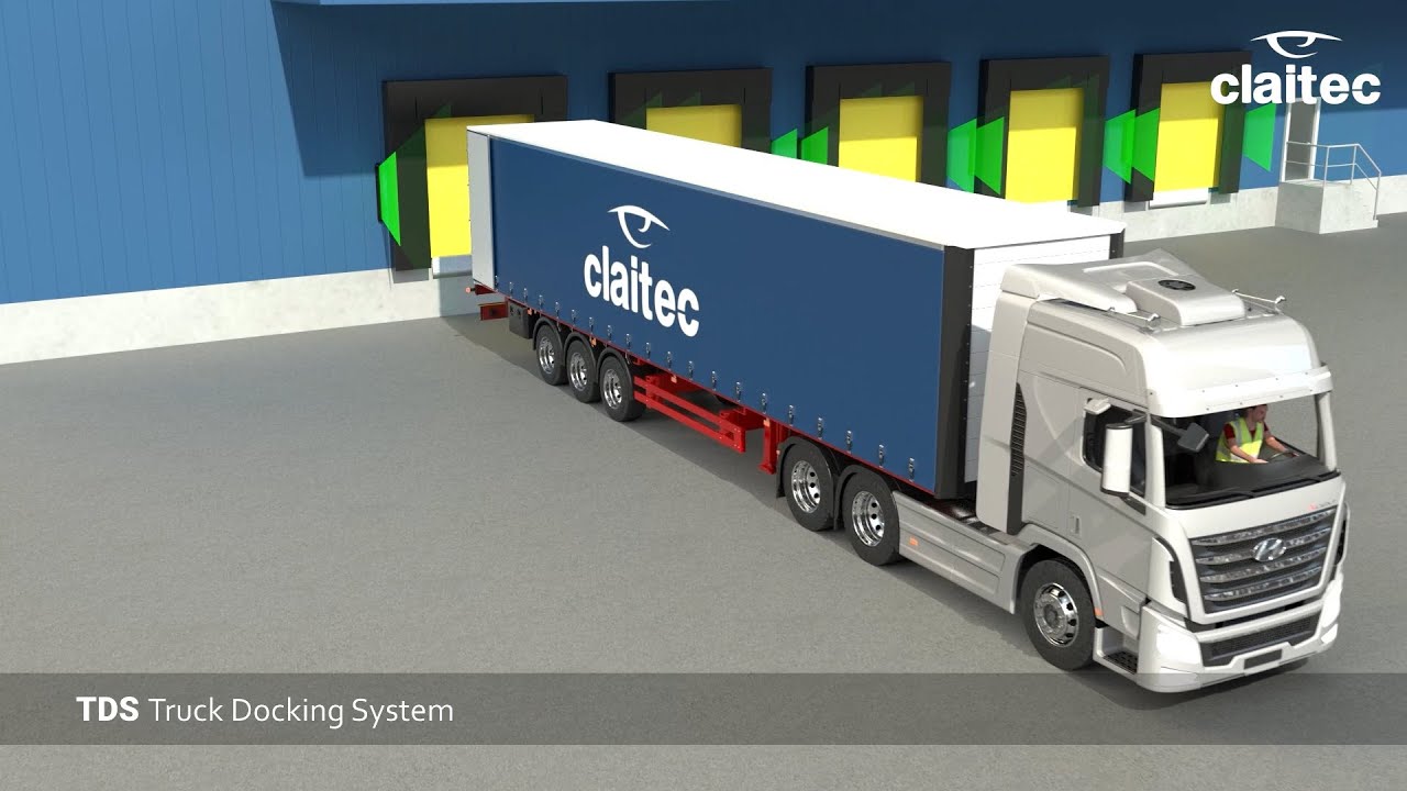 TDS Truck Docking Safety System - YouTube