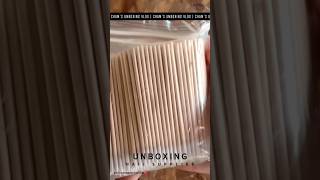 Disposable Wooden Clean Stick Buds 500 Pieces #unboxing #nailsupply #shein #shorts #nails #fyp
