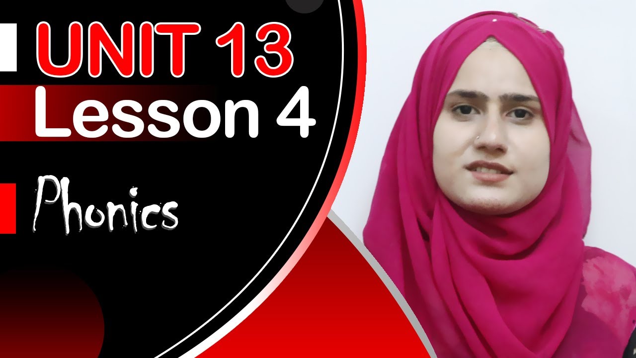 Class 8 - English | phonics _ Unit 13_ Lesson 4| انگلیسی اتم ټولګی ...