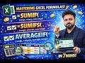 Excel SUM Functions Explained in 7 Minutes | SUMIF vs SUMIFS vs