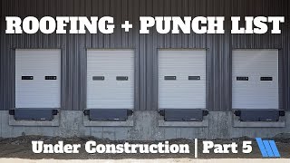 Roofing and Wrap-Up/Punch List - Under Construction | Part 5 by Mitchell Acoustical 596 views 5 years ago 6 minutes, 24 seconds