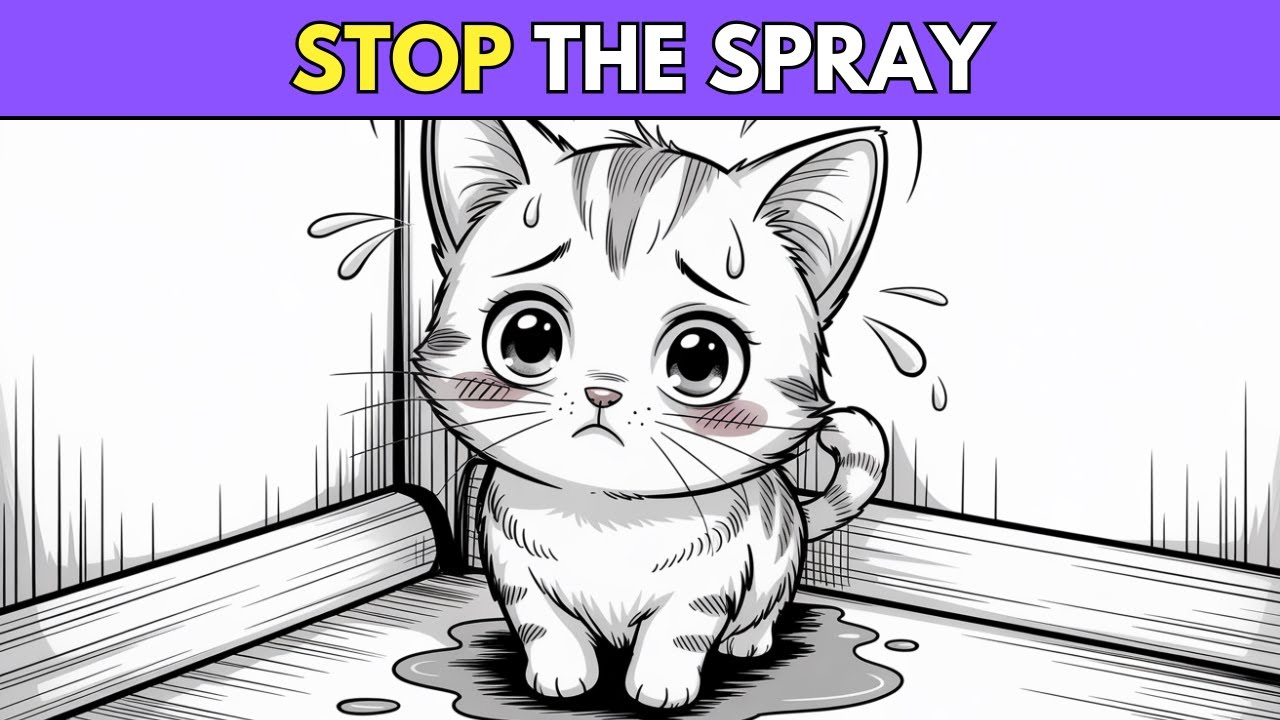 Как отучить кошку метить территорию мочой (без криков)
