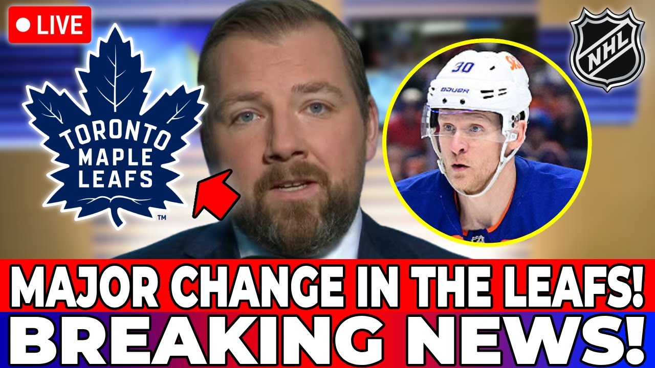 THIS IS A BIG MOVE FOR THE LEAFS! NHL CONFIRMS! TORONTO MAPLE LEAFS ...