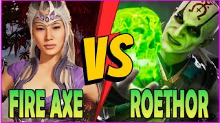 Mk1Fire Axe Sindel Vs Roethor Quanchimortal Kombat 1