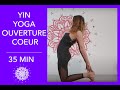 Yin yoga ouverture coeur  35 min tout niveau