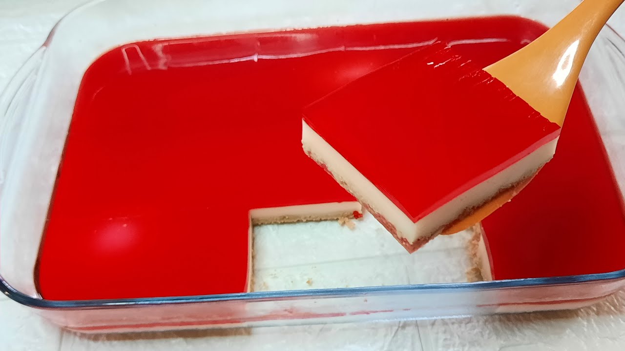 تشيز كيك المهلبية والجلي بدون فرن وبدون جبن بدون جيلاتين /سهل واقتصادي