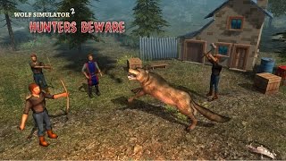 Wolf Sim 2: Hunters Beware - Android Gameplay HD screenshot 1