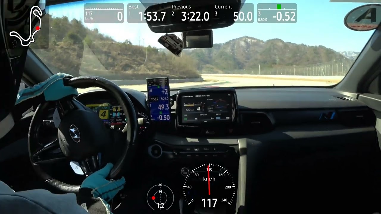 3.1절 인제트랙데이 벨로스터N 수동 53초