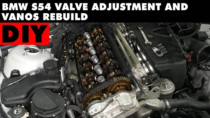 BMW S54 Valve Adjustment & VANOS Rebuild | ECS DIY