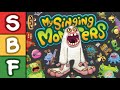 Ranking every my singing monsters monster plant island