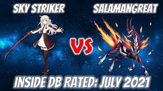 Yu-Gi-Oh! Inside DB Rated | Sky Striker vs. Salamangreat (July 2021)
Inside DB Rated is a series where we spectate random high rated DB matches on ladder and check out the metagame! This time, were gonna be watching Sky Striker face off against Salamangreat.
►Inside DB Rated S3 Playlist: https://www.youtube.com/playlist?list=PLoRhhdLx1Z2tccaNw8oJ2ktgzofSRcpvo
►If you enjoy my content, please consider supporting me. Thanks! ❤️
YourPlaymat - Use my affiliate link or my code SIREMANON10YP to get 10% of your order of custom playmats and sleeves!
https://www.yourplaymat.com/discount/SIREMANON10YP?aff=126
Patreon - Get early access to Rise of the Budget Duelist episodes
https://www.patreon.com/SirEmanon
TCGplayer Affiliate Link - Buy cards and help support the channel!
https://bit.ly/2J97o9S
►Social Media:
Twitter: https://twitter.com/SirEmanon_
Twitch: https://www.twitch.tv/siremanon
Discord: https://discord.gg/qykhb5y
►Thank you to my Patrons!
DtheSecond
Claudio
Hcabe
Joachim Schröter
Julian Wüschner
Keith Siggers
Lantern2safety
MonoBlueTron YGO
Aaron Gardner
Chris Vitullo
Farid 439
Guister
Hagetsu
MistysDad
OzManiac
Philip Orzech
The Good Word
Yu-Gi-Oh! Inside DB Rated | Sky Striker (Rank 2) vs. Salamangreat (Rank 3) - July 2021 | July 2021
#yugioh #SirEmanon Yu-Gi-Oh! Inside DB Rated | Sky Striker vs. Salamangreat (July 2021)