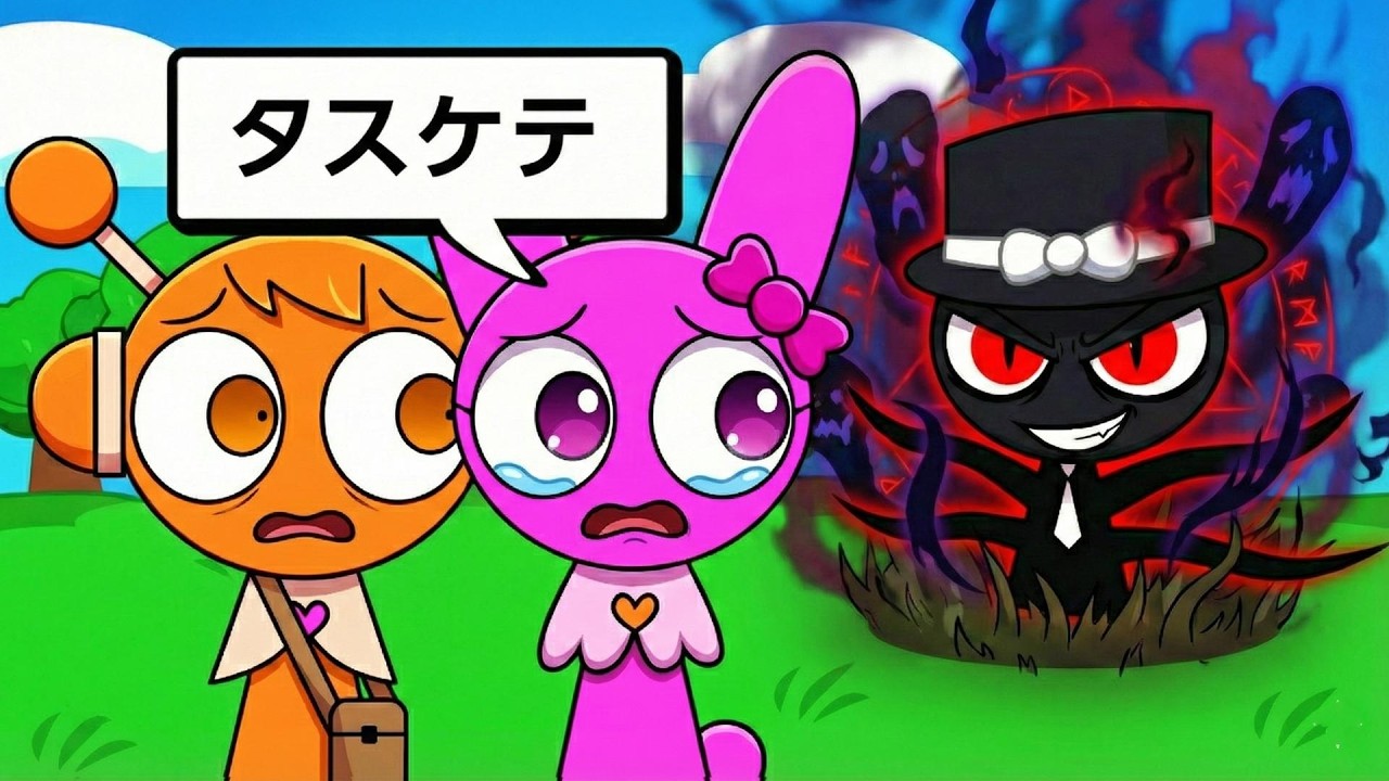 ミスターブラックが触手でスプランキーのかわいい世界を地獄にかえた…