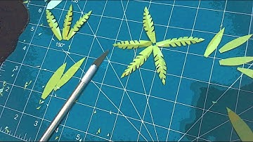 Diorama Palm Trees DIY Tutorial